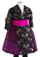 Green Hmong women's ensemble